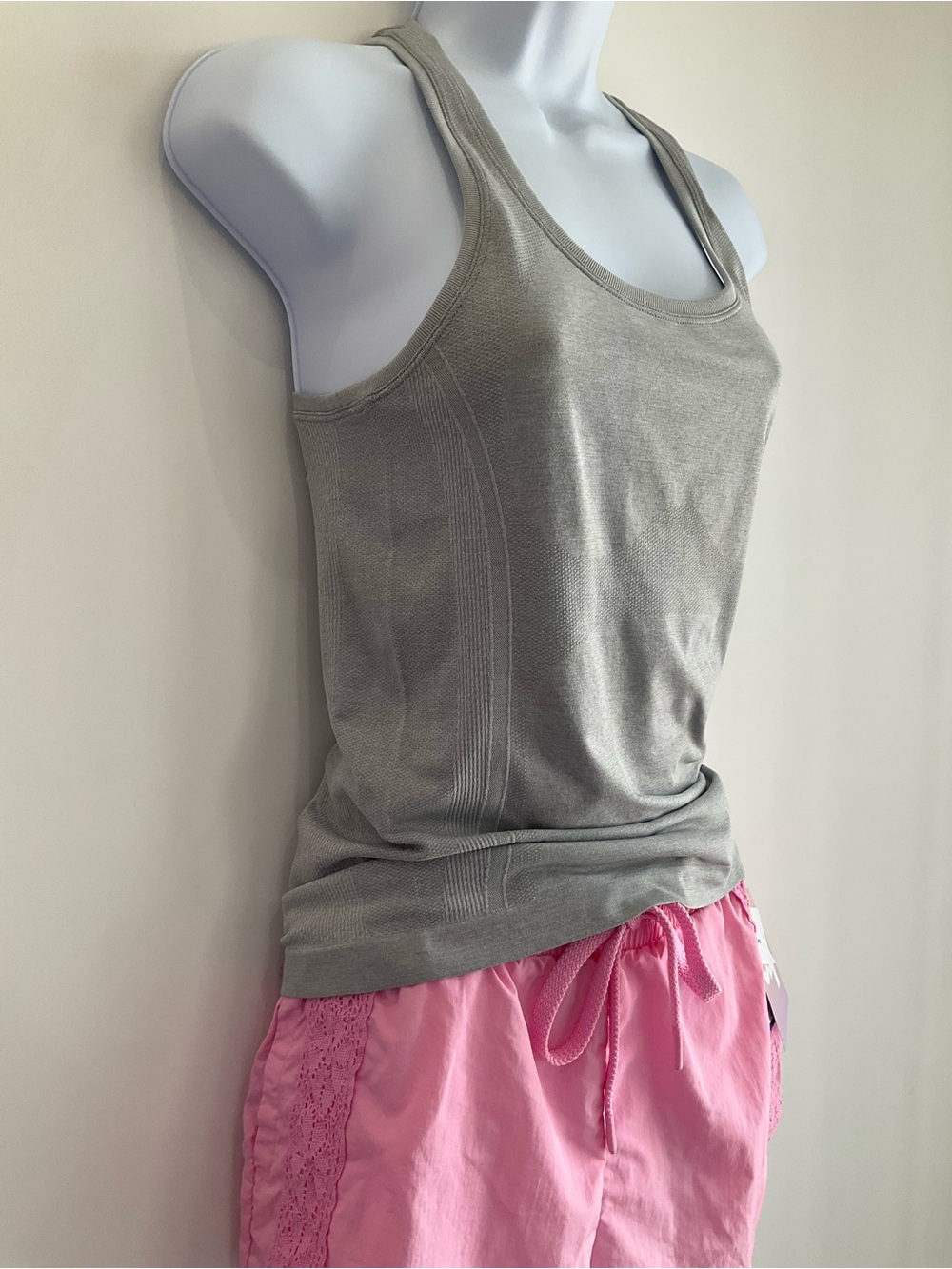 Avia Gray Racerback Tank Top - Picture 2 of 3